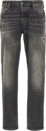 Diesel Heren, Jeans, Grijs, Maat: W33 Katoen