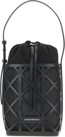 Emporio Armani Leather Bucket Bag