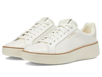 Cole Haan Grandpro Topspin W31389-100 Sneaker Womens Ivory Casual Shoes ZOGG822