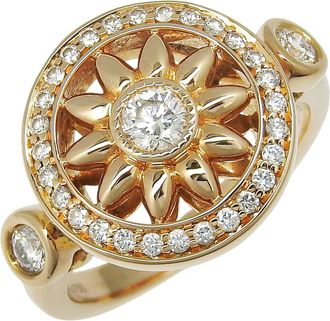 Harry Winston Yellow Gold (18K) Band Ring (Pre-Owned)