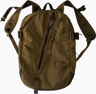 C.P. Company Mens Plain Paper Touch Travel Bag - Green - Size: UNI