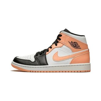 Nike Jordan 1 Mid - unisex - Sport - Veelkleurig - Maat: 41 EU Leer