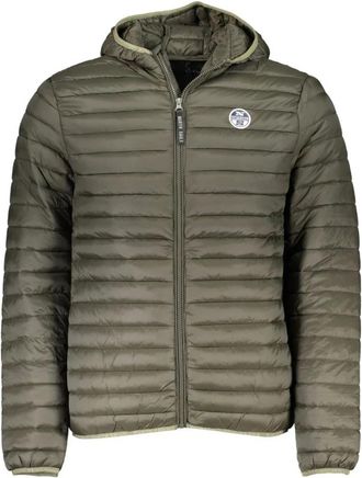 North Sails Jas met lange mouwen en capuchon - Heren - Winterjassen - Groen - 2XL - Jassen