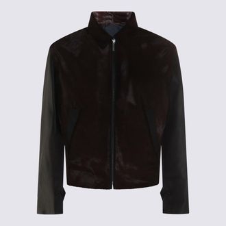 Marni Black Leather Jacket