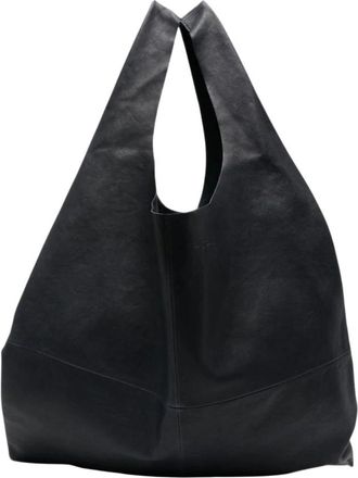 Cortana U XL Leren Tote - Dames - Shoppers - Blauw - ONE Size - Leer - Tassen