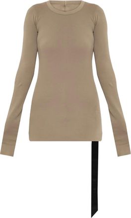 Rick Owens T-shirt a maniche lunghe - Toni neutri