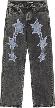 Iuter Iuter, Heren, Jeans, Grijs, Maat: W28 Denim