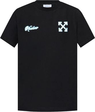 Off-white Riyadh graphic T-shirt - unisex - Cotton - S - Black