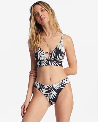Billabong Triangel-Bikini-Top BILLABONG Spotted In Paradise, Damen, Gr. XS, Cup B, bunt (multi), Obermaterial: 85% Polyester, 15% Elasthan;, Bikini-Oberteile Tr