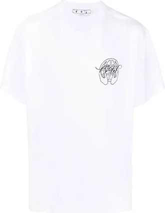 Off-white SS23 Hand Arrow Logo Print Tee OMAA038S23JER0030110