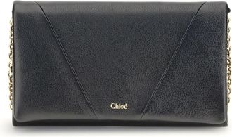 Chloé Spin Wallet With Flap And Chain