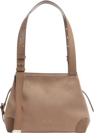A|X Armani Exchange Shopper Bag - Dames - Schoudertassen - Beige - ONE Size - Polyester - Tassen