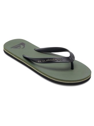 Quiksilver Sandale QUIKSILVER Molokai Core, Damen, Gr. 10 (43), gr&uuml;n (gr&uuml;n 1), Obermaterial:Obermaterial: Synthetikmaterial / Aussensohle: Moosgummi;, Schuhe San