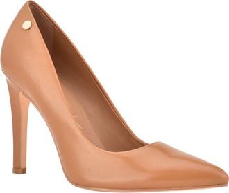 Calvin Klein Brady Pump in Medium Natural Leather at Nordstrom Rack, Size 5.5