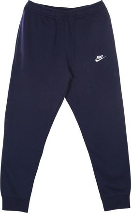 Nike Midnight Navy Club Jogger Trainingsbroek - Heren - Trainingsbroeken - Blauw - XL - Katoen - Fitness