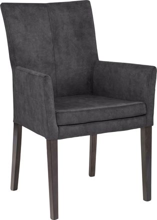 HOME AFFAIRE Armlehnstuhl »Aspen« () Beine aus massiver Buche, wengefarben lackiert