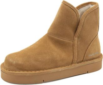 Panchic Sherling Su&egrave;de Bootie Bruin - Dames - Winterlaarzen - Bruin - 40 EU - Su&egrave;de - Schoenen