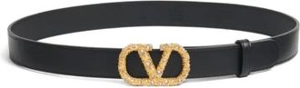 Valentino Accessoires, unisex, Zwart, 85 CM, Belts