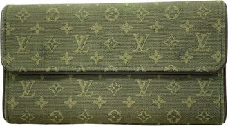 Louis Vuitton Tst Khaki Long Wallet (Tri-Fold) (Pre-Owned)
