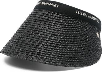 Helen Kaminski Bianca logo-detail visor - Black