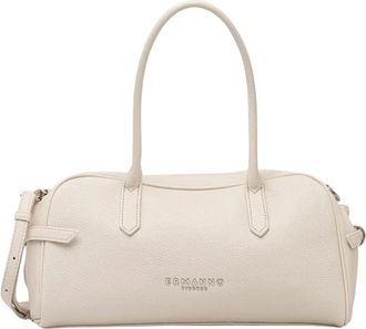 Ermanno Scervino Tassen, Dames, Beige, ONE Size, Bowling Bag