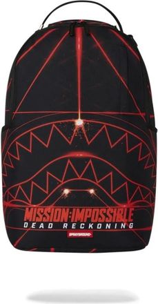 Sprayground Sprayground, Tassen, unisex, Zwart, ONE Size, Zwarte Laser Mission Impossible Rugzak