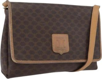 Celine Pre-owned Plastic Cross Body Bag - Dames - Vintage Schoudertas - Bruin - ONE Size - Vintage