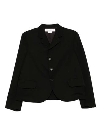 Comme Des Gar&ccedil;ons Blazer in lana - Nero
