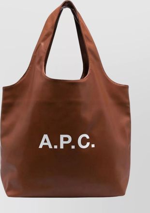 A.P.C. ninon faux leather tote bag