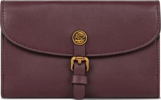Etro Pony Portemonnee - Dames - Clutches - Rood - ONE Size - Leer - Tassen