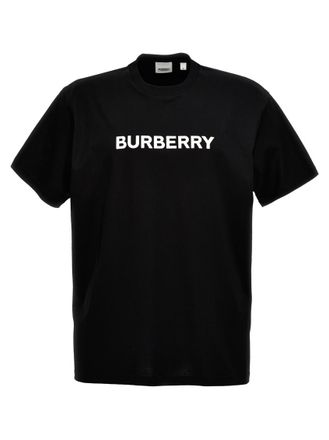 Burberry Black Logo Print T-shirt