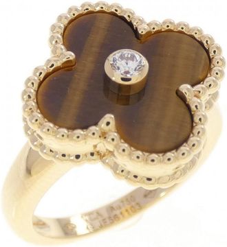 Van Cleef & Arpels Yellow Gold (18K) Band Ring (Pre-Owned)