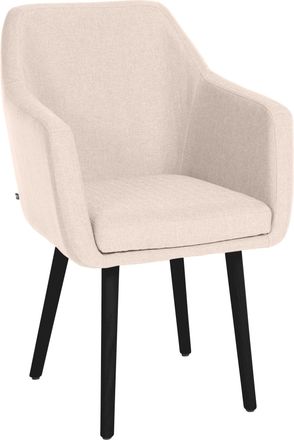 Clp Silla De Sal&oacute;n Utrecht En Tela Beige Negro