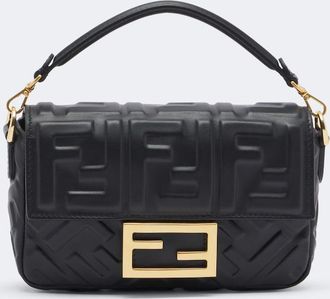 Fendi Baguette Mini leather top-handle bag