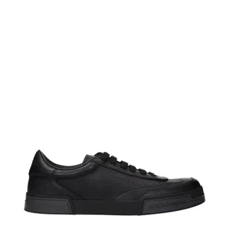 Dolce & Gabbana Dolce&Gabbana Sneakers Portofino Herrens Leder Schwarz