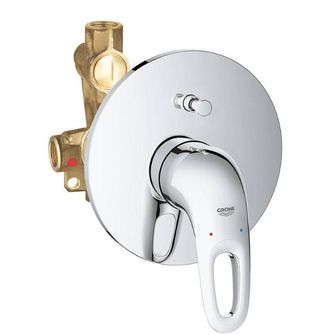 GROHE Mezclador Monomando De Pared Para Ducha Con Desviador Abierto Grohe Eurostyle New