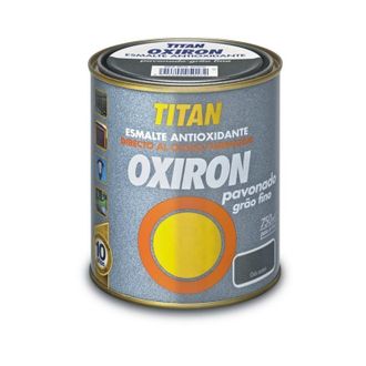 Titan Esmalte Antioxidante Oxiron Pavonado 4 L Marron Oxido - F2b021404/5809048