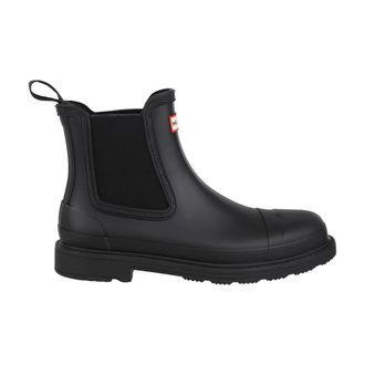 Hunter Womens/Ladies Commando Chelsea Boots (Black) - Size UK 8