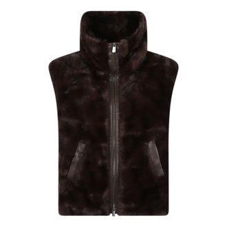 Pinko Pinko, Dames, Jassen, Bruin, Maat: S