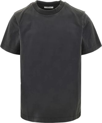 Entire studios Standaard T-shirt - Heren - T-shirts - Zwart - XL - Katoen - Tops