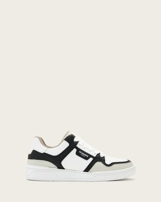 AllSaints Leather Regan Plus Leather Low Top Trainers, Size: UK 10/US 11/EU 44