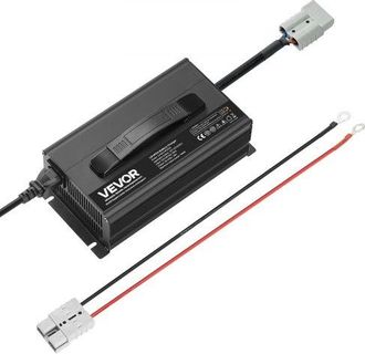 OEM Cargador De Bater&iacute;a De Litio 24 V 20 A Lifepo4 Ca-cc 29,2 V Con Conector Anderson, Indicador Led, Activaci&oacute;n A 0 V Para Bater&iacute;as Recargables De Ciclo 