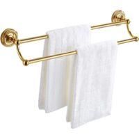 OEM Toallero De Ba&ntilde;o, Toallero De Ba&ntilde;o, Toallero De Lat&oacute;n Vintage, Accesorios De Ba&ntilde;o, Dorado, 60cm-crezuo