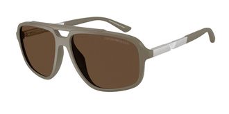 Emporio Armani EA4236U 543773 Mens Sunglasses Brown Size 59