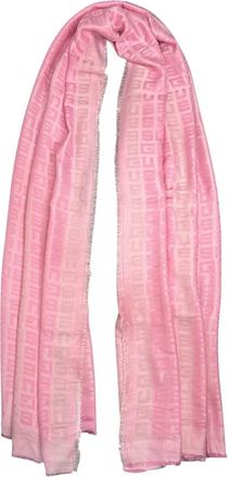 Guess Foulard - Dames - Zijden sjaals - Roze - ONE Size - Accessoires