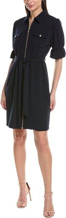 Sharagano Short Sleeve Shirtdress