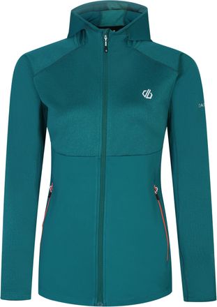 Dare 2B Dare 2B Dames/Dames Convey II Hooded Core Stretch Midlayer (Fortune Green Marl)