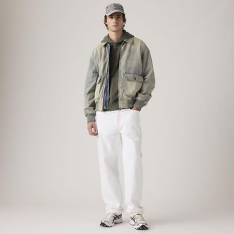 Levi's 568 Loose Straight Jeans - Mens - 28X30 - White