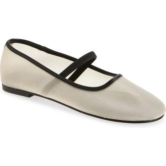 Madewell Cosme Mary Jane Flat in Ecru Multi at Nordstrom Rack, Size 6.5