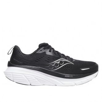 Saucony Mens Guide 18 Shoe In Black/white
